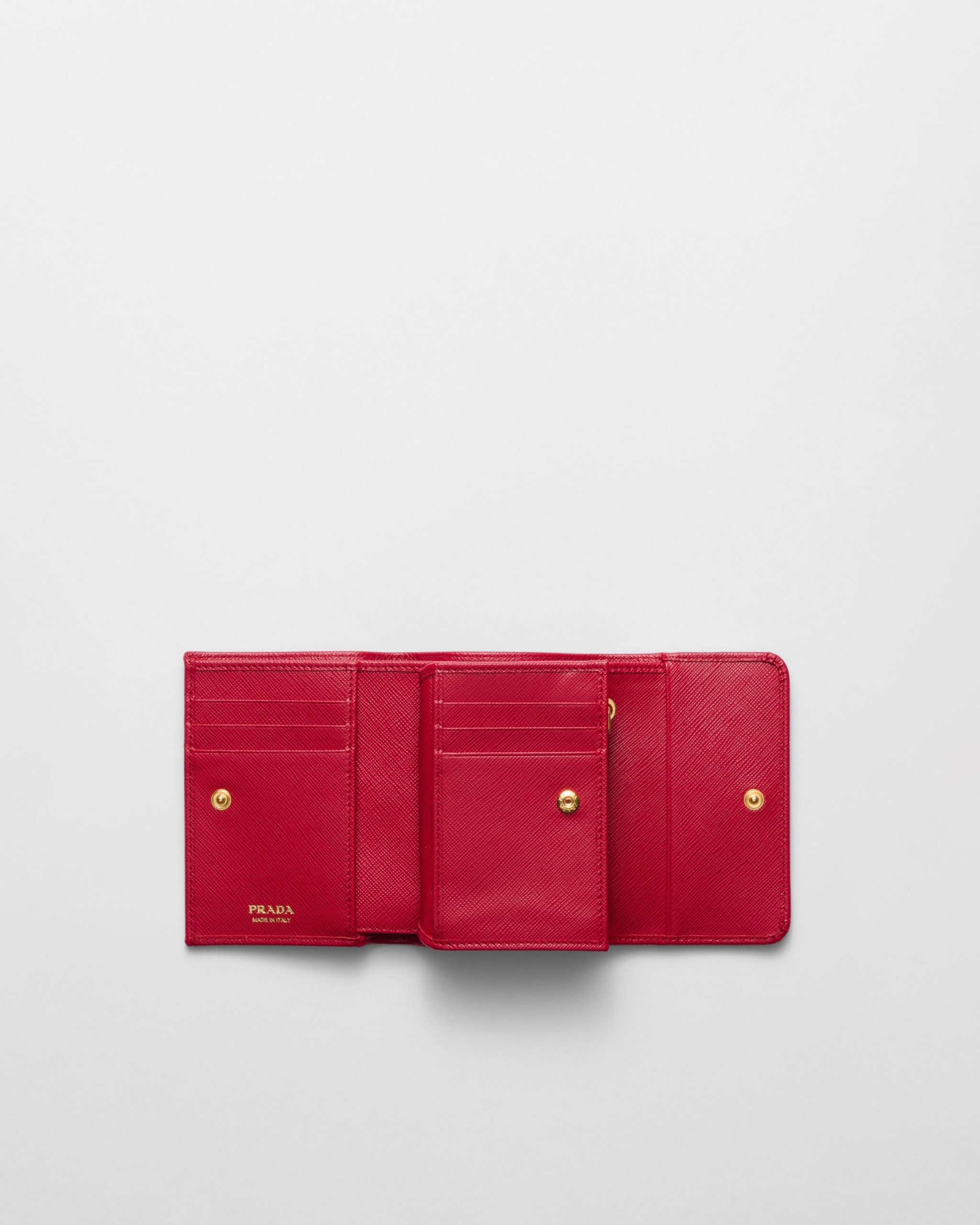 Prada Small Saffiano Leather Wallet - Image 3